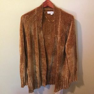 Loft Chenille Cardigan Size Small